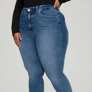 Good American- Good Waist skinny jeans
